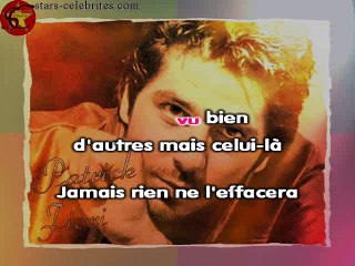 KARAOKE PATRICK FIORI - Je sais ou aller