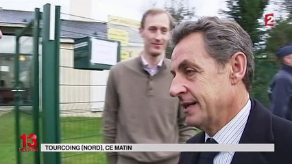 A Tourcoing, Nicolas Sarkozy tente de renouer avec les Français