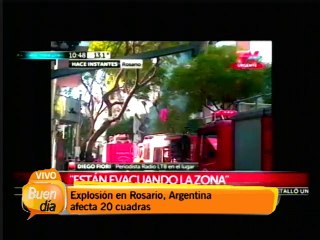 Argentina: Explosión en edificio de Rosario deja 30 heridos y un desaparecido