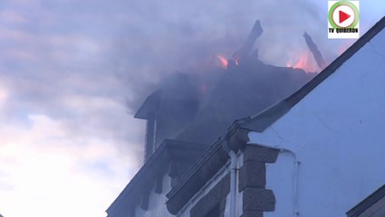 Quiberon  | Violent incendie à Port-Maria  | TV Quiberon 24/7