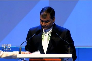 Correa llama a la Unidad en Latinoamérica