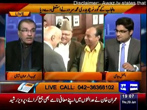 Nuqta e Nazar - 29th January 2015 On Dunya News [29th-01-2015]