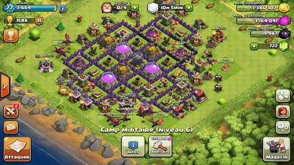 [CLASH OF CLANS] GUERRE DE CLAN - DRAGON/COCHON !