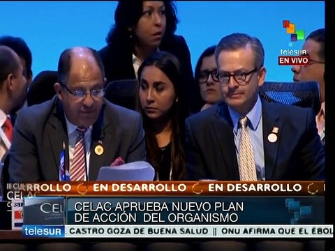 Aprueba Celac Declaración de Costa Rica 2015