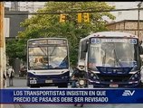 Transportistas piden ser indemnizados a través de pregunta para consulta