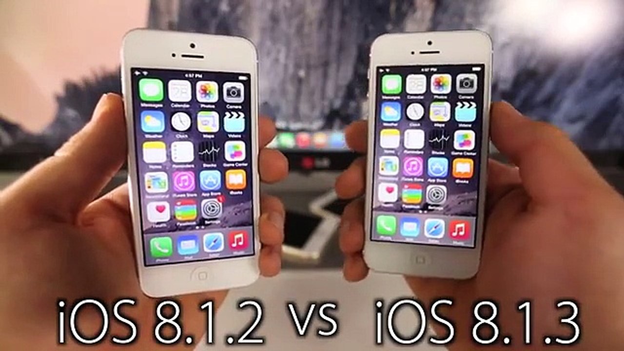 iOS 8.1.2 VS iOS 8.1.3 - Faster_ WiFi Fixed_ + What's New Review