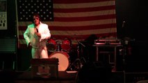 Robert Keefer sings 'Peace In The Valley' Elvis Presley Memorial VFW 2015