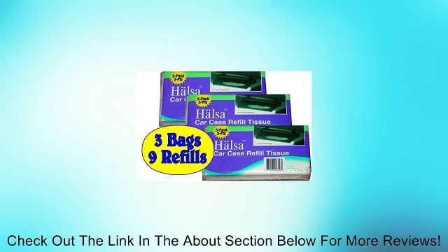 Tempo Auto Visor Tissue Refills- 3 Bags (Total of 9 Refills) Review