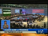 Ecuador asume la presidencia pro témpore de la Celac