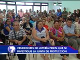 Vendedores de lotería exigen renuncia de jerarcas de la JPS