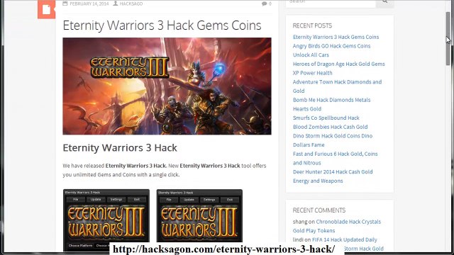 Eternity Warriors 3 Hack 100% Working