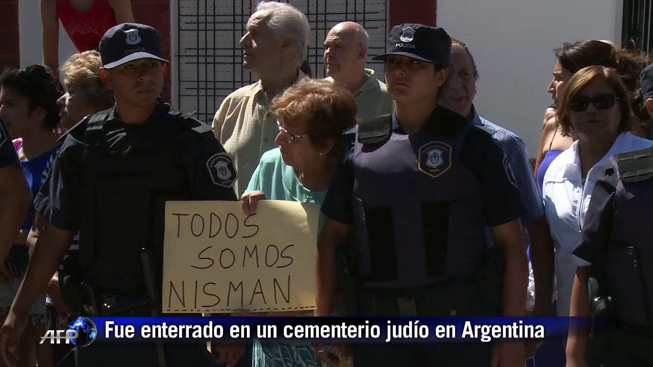 Sepultan a fiscal Nisman
