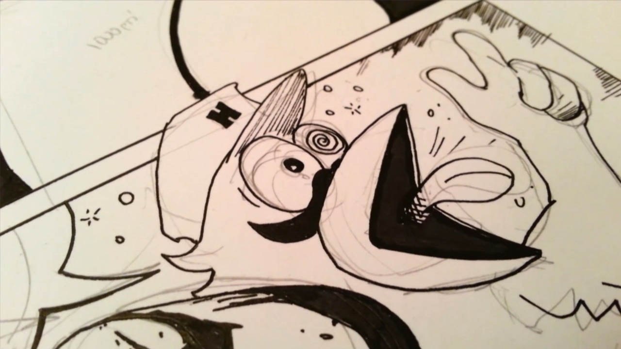 DRAWING WITH LORD KARNAGE #3: Heyzoos the Coked Up Chicken