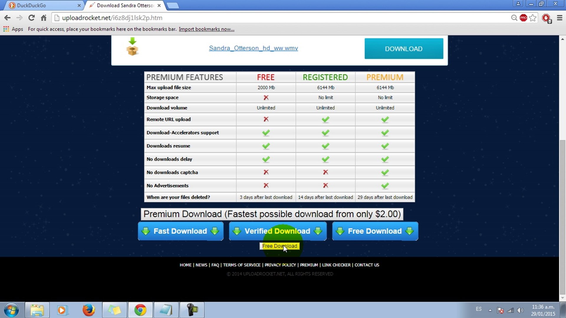 how to download  uploadrocket