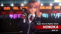 Dead or Alive 5 Last Round - Honoka Debut Trailer -