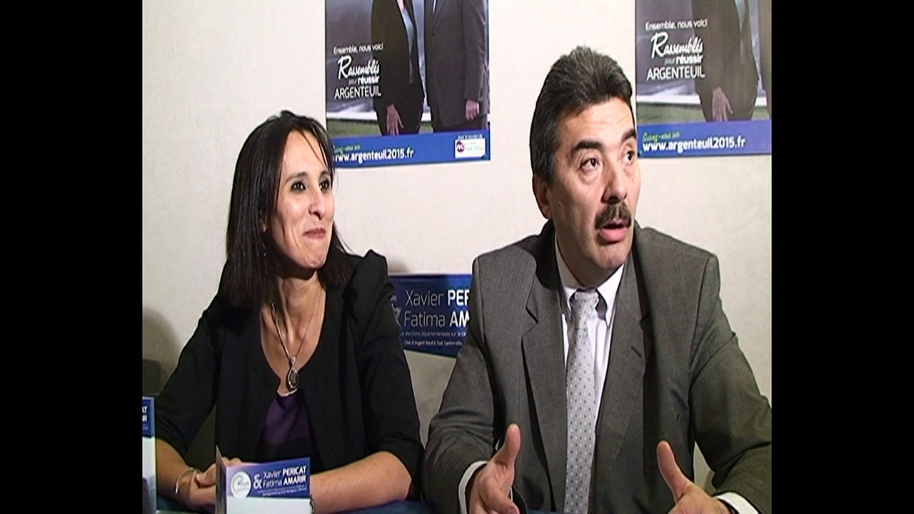 Les Candidats UMP sur le canton Argenteuil 2