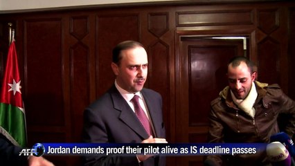 Jordan demands proof pilot alive as IS deadline passes