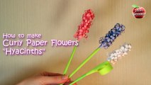 Curly Paper Flowers - How to make Swirly Paper Hyacinths