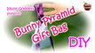 Gift Bag - How to Make Pyramid Bunny Gift Bag - Easy Creative Gift Bags Ideas