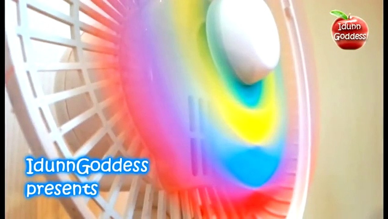 How To Make a Rainbow Fan - Make Your Fan Colorful