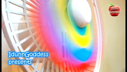 How To Make a Rainbow Fan - Make Your Fan Colorful