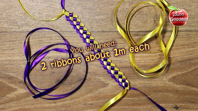 Ribbon Bracelet Loopy - How To Make a Ribbon Bracelet