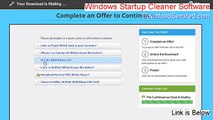 Windows Startup Cleaner Software Download - Instant Download
