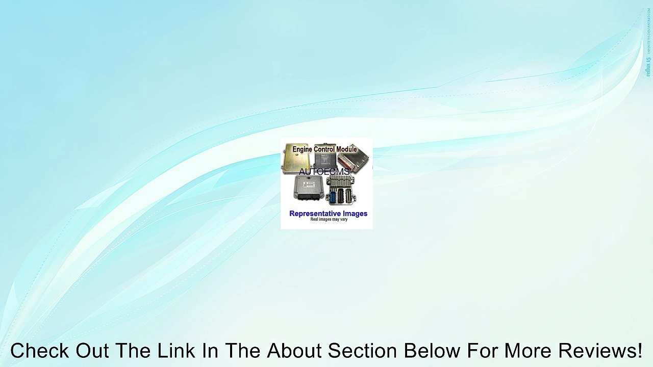 A56-V50-ZR5 NISSAN MAXIMA computer module ECM ECU Review