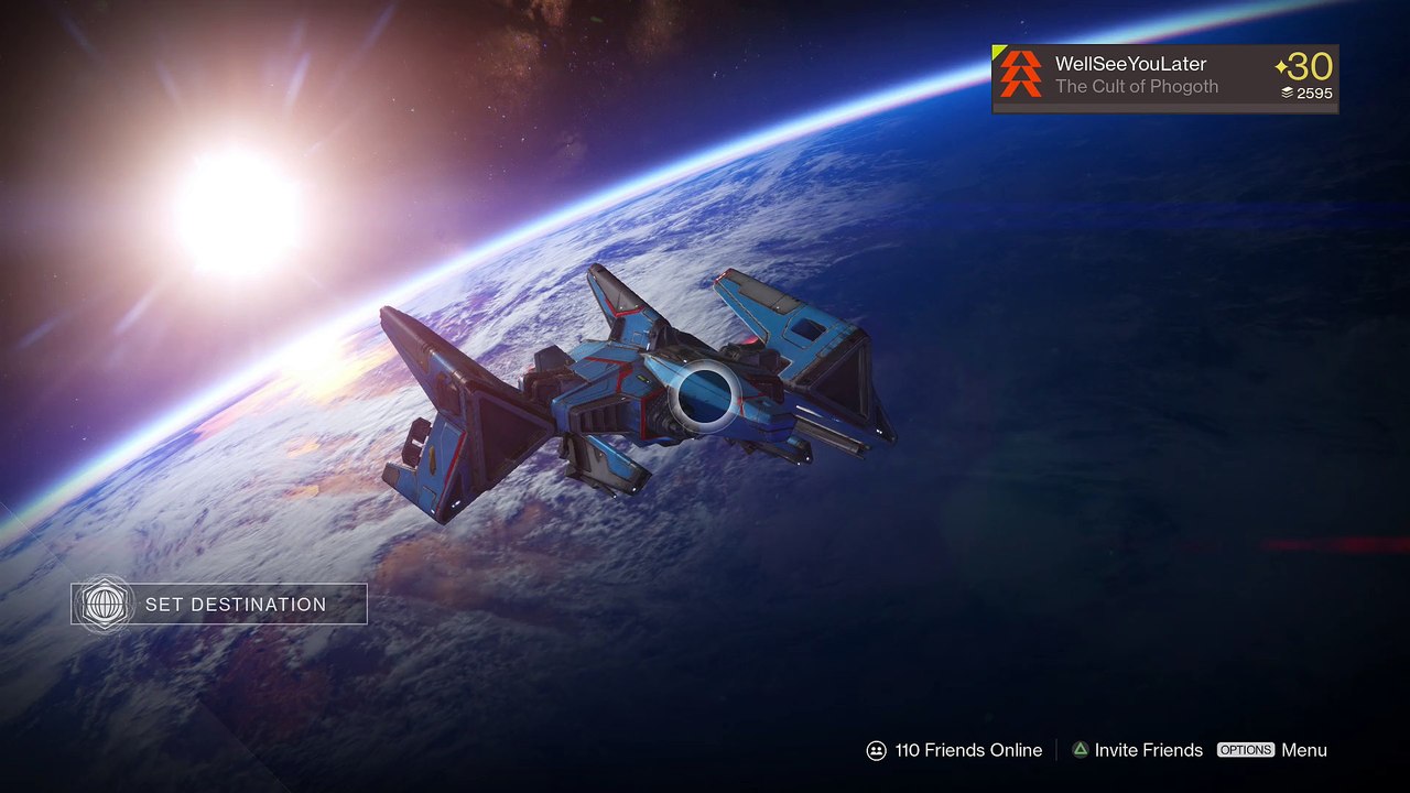 Destiny PS4 [Invective] Coop Part 666 - (Shrine of Oryx, Moon) Daily Heroic Story [With Commentary]