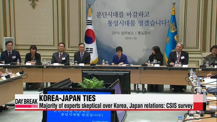 Download Video: Majority of experts skeptical over Korea, Japan ties: CSIS survey