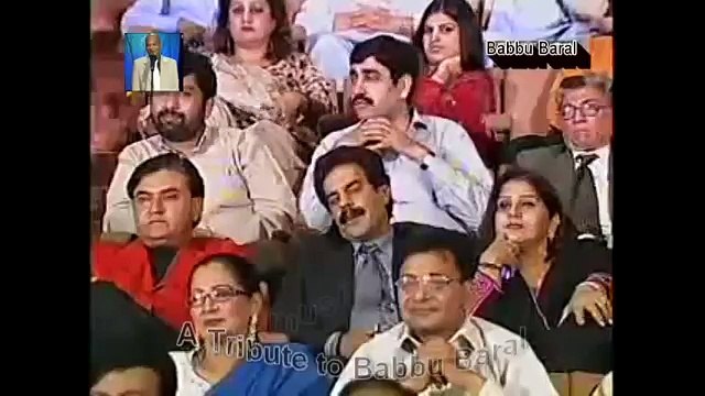 Babbu Baral Performs in a Live TV Show Punjabi Comedy Song Lahore Pakistan Stage Drama