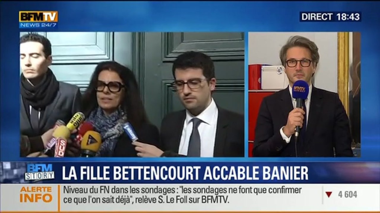 BFM Story: Procès Bettencourt: la fille de l'héritière accable François-Marie Banier – 30/01