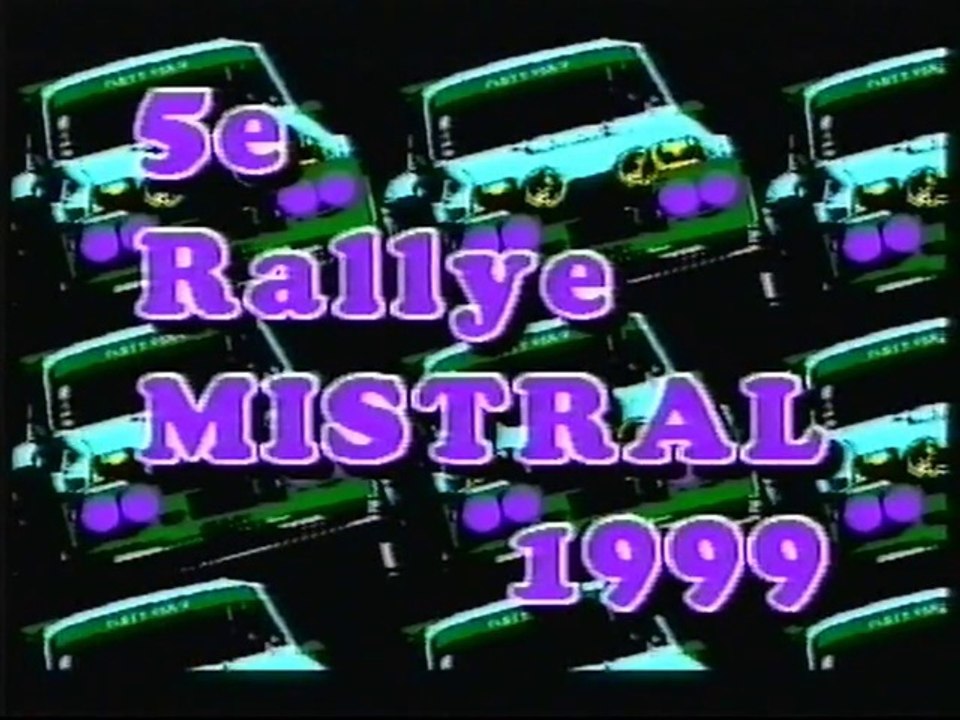 Rallye Mistral 1999