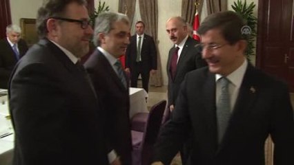 Davutoğlu, Askon Heyetini Kabul Etti