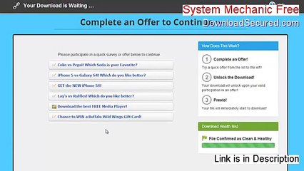 System Mechanic Free Keygen (Instant Download 2015)