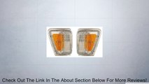 Fits 89 90 91 Toyota Pickup (4WD Only) Cornerlight Pair Set Both NEW also Fits 90 91 4Runner w/ Chrome Trim Driver and Passenger Review