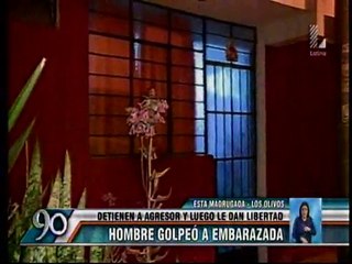 Los Olivos: Vecinos salvaron a embarazada de pareja violenta