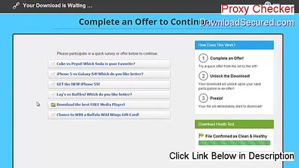Proxy Checker Cracked - Legit Download [2015]
