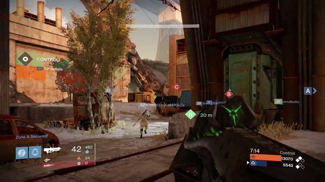 DESTINY Necrochasm Fully Upgraded Exotic Review OP (PS4 Gameplay Commentary) Funny Gaming Moments