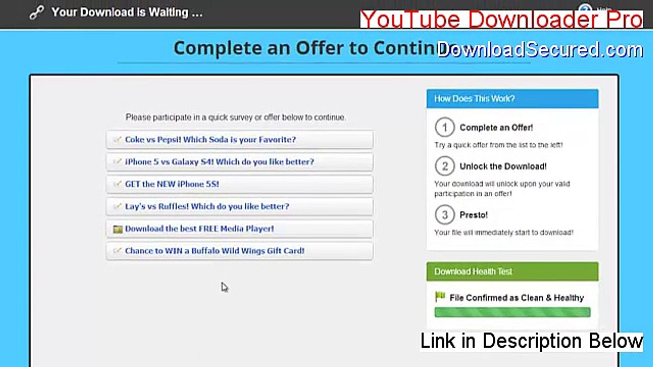 YouTube Downloader Pro Keygen - Legit Download [2015]
