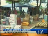 Estado asumirá el transporte de víveres hacia Galápagos