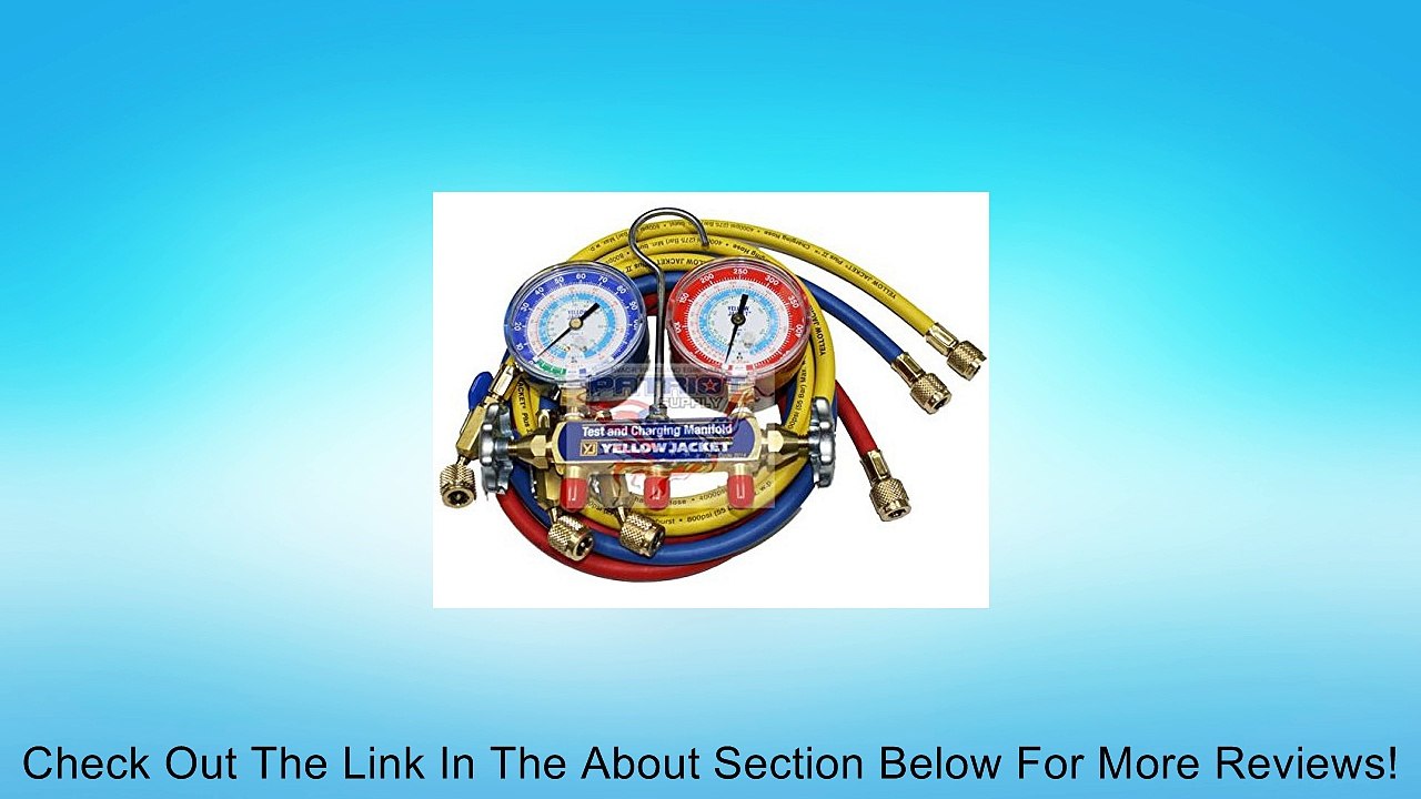 Ritchie Yellowjacket 42205 Series 41 Charging Manifold and Hoses Review