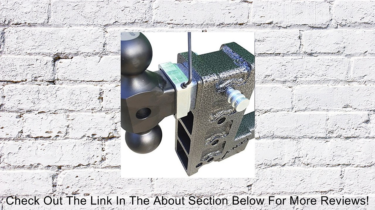 GenY 033 2" Anti-rattle NO-Wobble Hitch Slop Reducer,Bike/Cargo Carrier Tightener Trailer Hitch Tightner Review