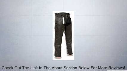 Men's Classic Motorcycle Chap w/ Jean Pockets Fully Lined (X-Small) Review