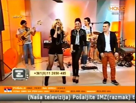 JJ - Ne spavaj mala moja muzika dok svira ( Ispuni mi zelju , Nasa TV, 29.1.2015.)