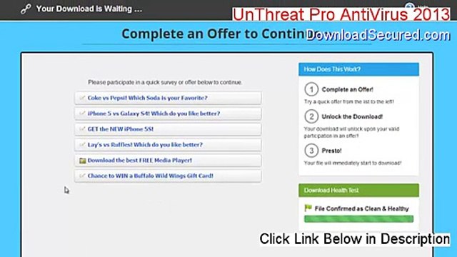 UnThreat Pro AntiVirus 2013 Key Gen [Download Here]