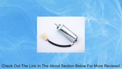 Holdwell Solenoid MV1-81 12V for Isuzu Engine 3LD1/4LE1/3LD2/4LE2 for Hitachi Excavator Review