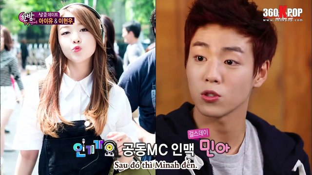 [Vietsub] 150128 SBS One Night of TV Entertainment - IU & HyunWoo Cut [IU Team]