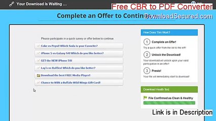 Free CBR to PDF Converter Free Download - Risk Free Download 2015