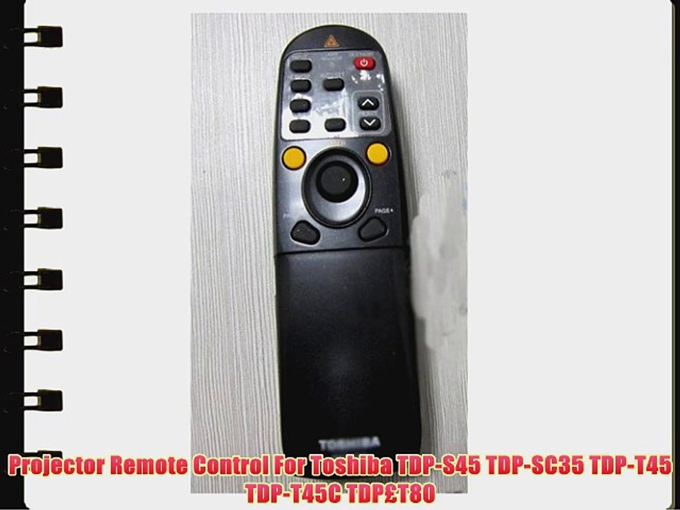 Projector Remote Control For Toshiba TDP-S45 TDP-SC35 TDP-T45 TDP-T45C TDP??T80
